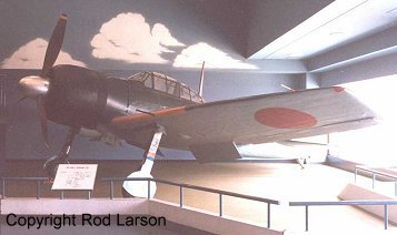 A6M3 Reisen "Zeke" Model 32, Aichi Air and Space Museum, Nagoya Airport Building, Composite from several wrecks