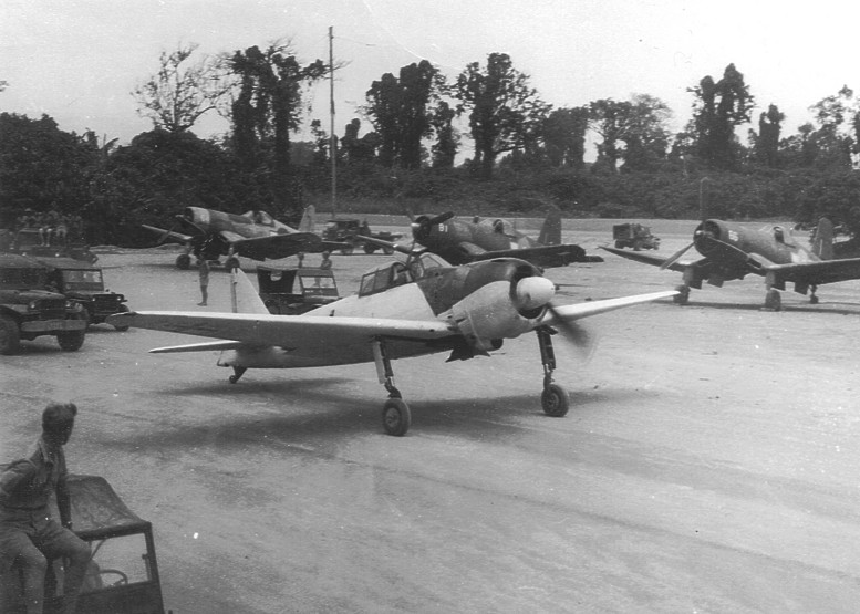A6M3 на американском аэродроме