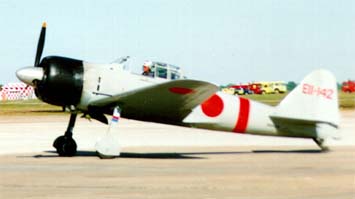 "Зеро" модификации А6М2 - основной тип истребителя японских ВМС вплоть до середины 1944 года